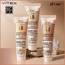 Foundation CREAM-MUSS for the face MATTE SKIN + INVISIBLE PORES WITH EGG-collagen SPF15, tone 13 Beige