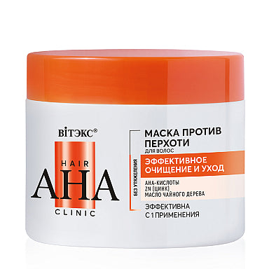 Hair AHA Clinic ANTI-DANDRUFF MASK for hair EFFECTIVE CLEANING and CARE / Vitex 300ml