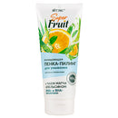 SUPER FRUIT Cleansing foam-peeling wash with matcha tea, AHA and BHA acids / Vitex, 200ml