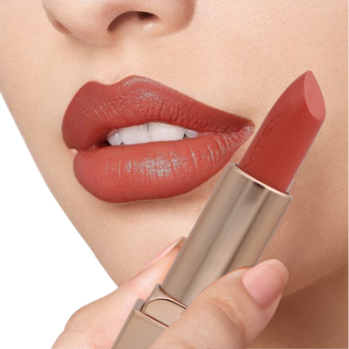 LUXSHOW LUXURIOUS LIPSTICK, Tone 605 Icy Mocha , Vitex