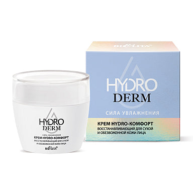 Hydro-comfort RESTORATING cream for dry and dehydrated facial skin HydroDERM / Belita 50ml