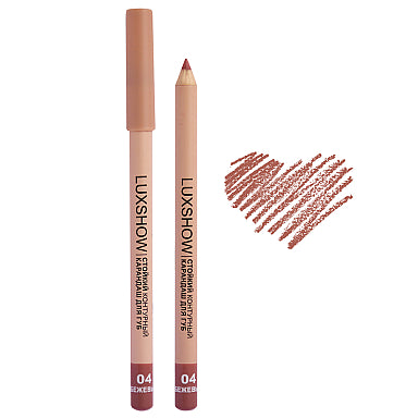 LUXSHOW Long-lasting lip liner, tone 04 Beige / Vitex