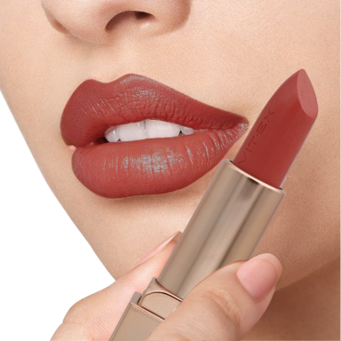 LUXSHOW LUXURIOUS LIPSTICK , Tone 609 French Chestnut , Vitex