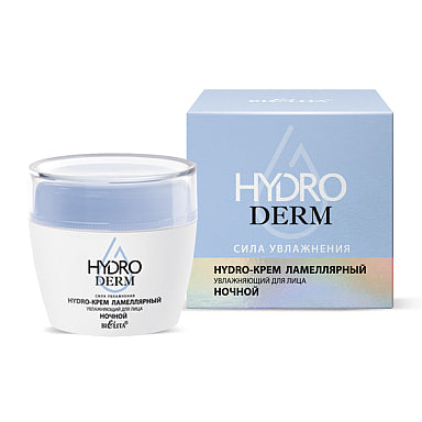 Hydro-cream lamellar Moisturizing for face night HydroDERM / Belita 50ml