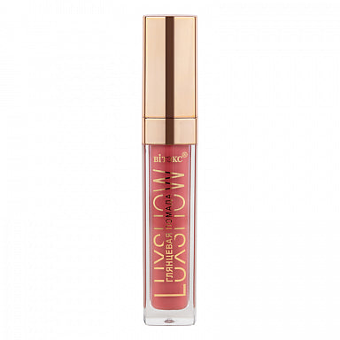 LUXSHOW Liquid glossy lipstick Tone 81 Pink Coral , Vitex