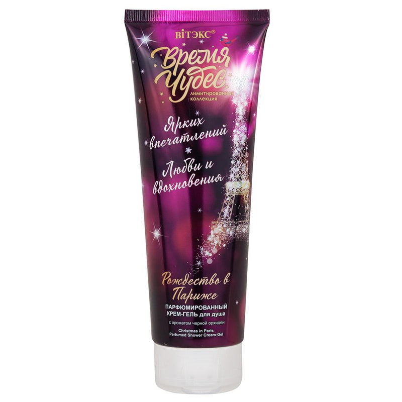 TIME OF MIRACLES Perfumed shower gel CHRISTMAS IN PARIS, VITEX 250ml