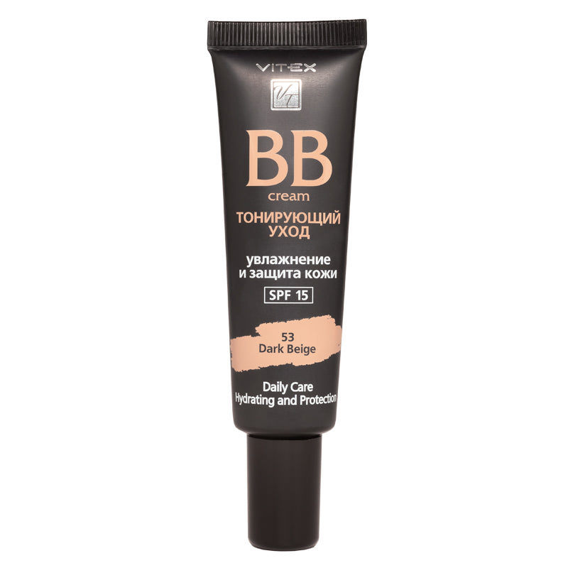 Daily Care BB Cream Tone 53: Dark Beige «Hydrating and Protection» SPF 15 Vitex